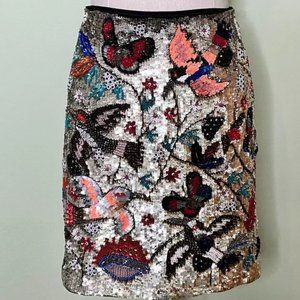 ✨ Alice + Olivia, Sequin Mini Skirt, Size 6
